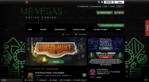 Mr Vegas casino side forside